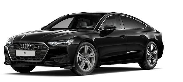 Mythosschwarz metallic Gebraucht 2025 Audi A7 Sportback Ambiente Kleinwagen | 55.695 € (Guter Preis) - Bild 1/3