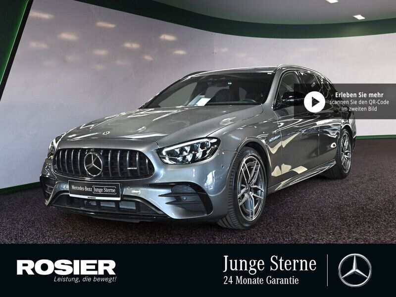 Grau / selenitgrau (metallic) Gebraucht 2023 Mercedes E53 AMG AMG Kombi | 64.450 € (Fairer Preis) - Bild 1/4