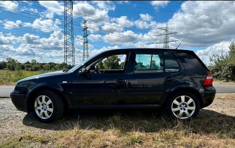 Gebraucht VW Golf IV 2003 Schwarz Kleinwagen