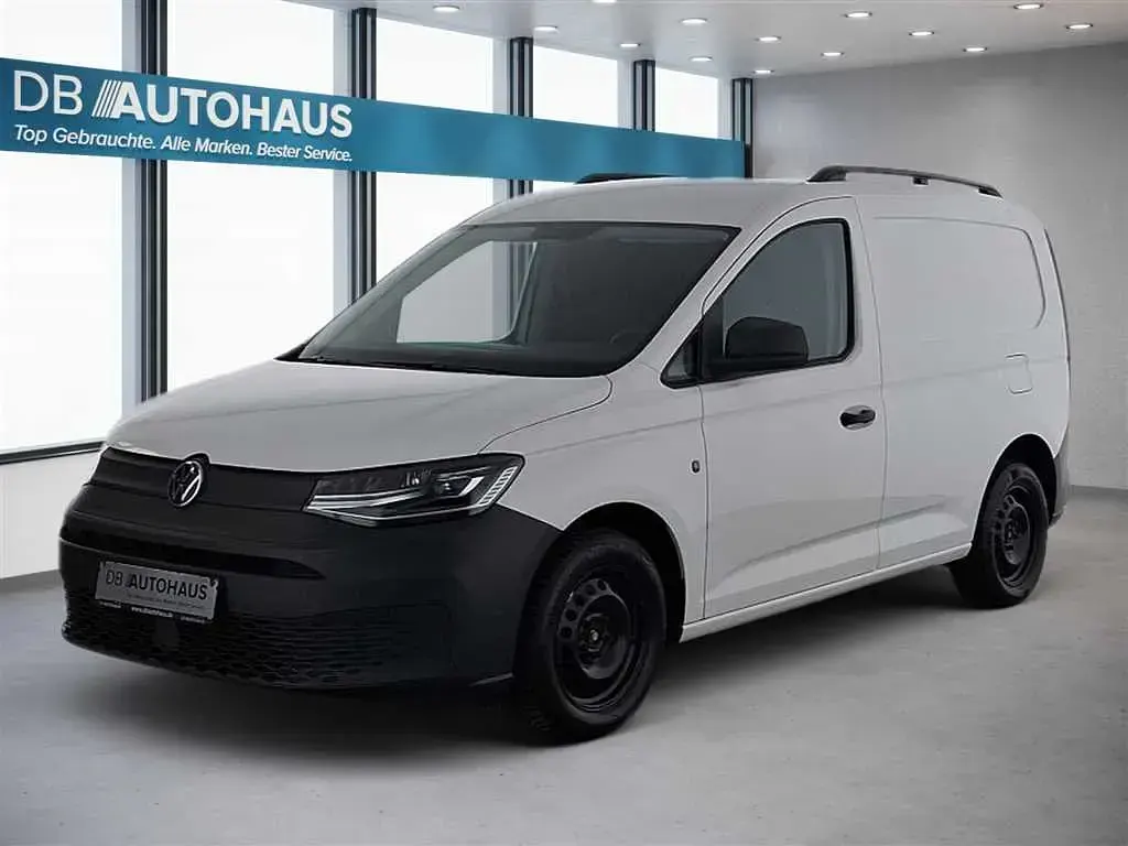 Gebraucht VW Caddy 122 PS (89 kW) 2022 Weiß Van / Kleinbus