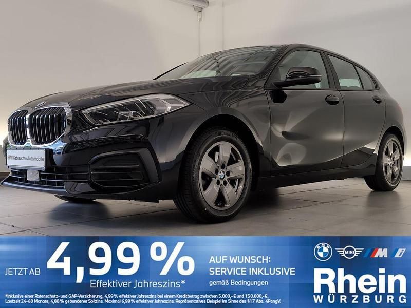 Schwarz Gebraucht 2023 BMW 118 Advantage Kleinwagen | 22.410 € (Fairer Preis) - Bild 1/2