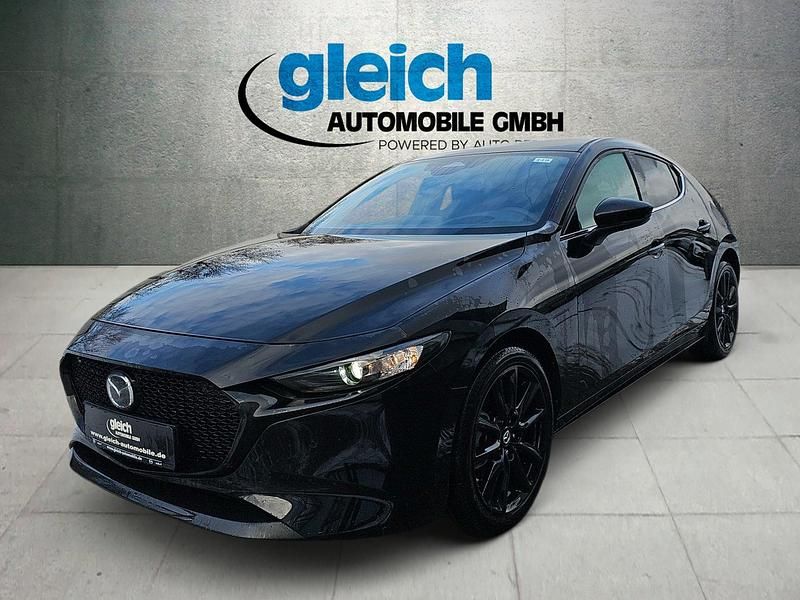 Jet black Neu 2025 Mazda 3 Homura-Line Limousine | 24.900 € - Bild 1/4