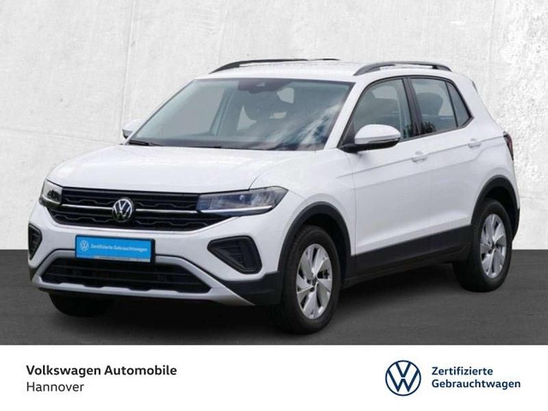 Pure white Gebraucht 2024 VW T-Cross Life SUV | 20.470 € (Fairer Preis) - Bild 1/3