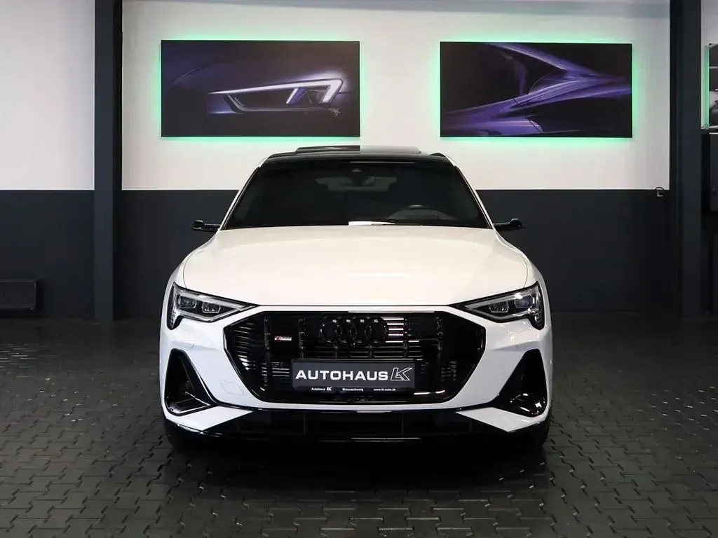 Usata Audi e-tron Sport 300 kW (408 CV) 2020 Bianco SUV