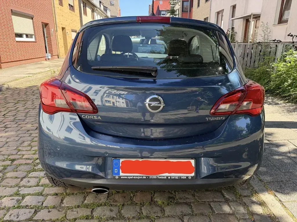 Gebraucht Opel Corsa Innovation 116 PS (85 kW) 2016 Blau Kleinwagen