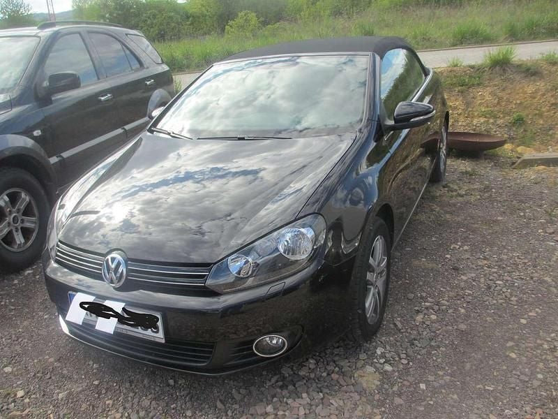Gebraucht VW Golf Cabriolet 122 PS (89 kW) 2012 Schwarz Cabrio