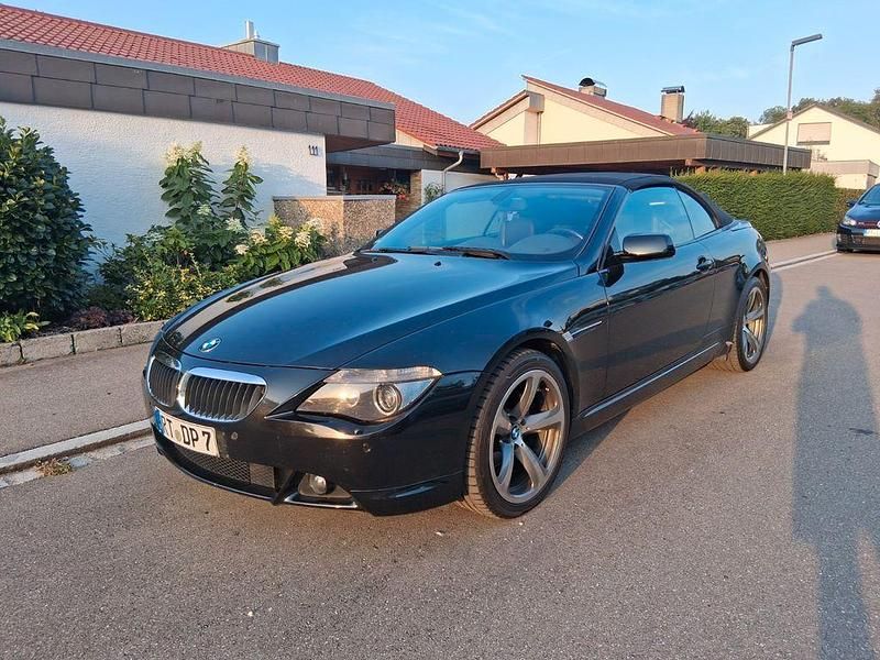 Schwarz Gebraucht 2005 BMW 630 Cabriolet Sport Line Cabrio | 10.500 € (Guter Preis) - Bild 1/2