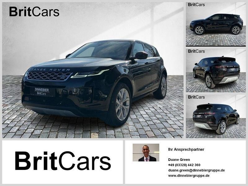 Schwarz (metallic) Gebraucht 2021 Land Rover Range Rover evoque SE SUV | 39.369 € (Guter Preis) - Bild 1/4