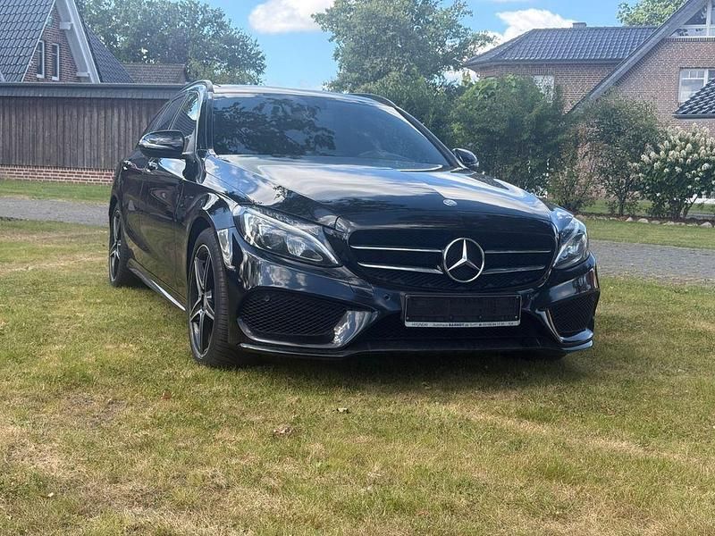 Schwarz Gebraucht 2016 Mercedes C220 Limousine | 14.990 € (Guter Preis) - Bild 1/4