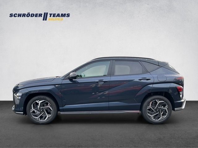 Gebraucht Hyundai Kona N Line 199 PS (146 kW) 2024 Blau SUV