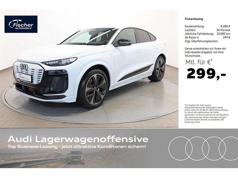 Gletscherweiß metallic Neu 2025 Audi Q6 Sportback e-tron S-Line SUV | 72.980 € - Bild 1/4