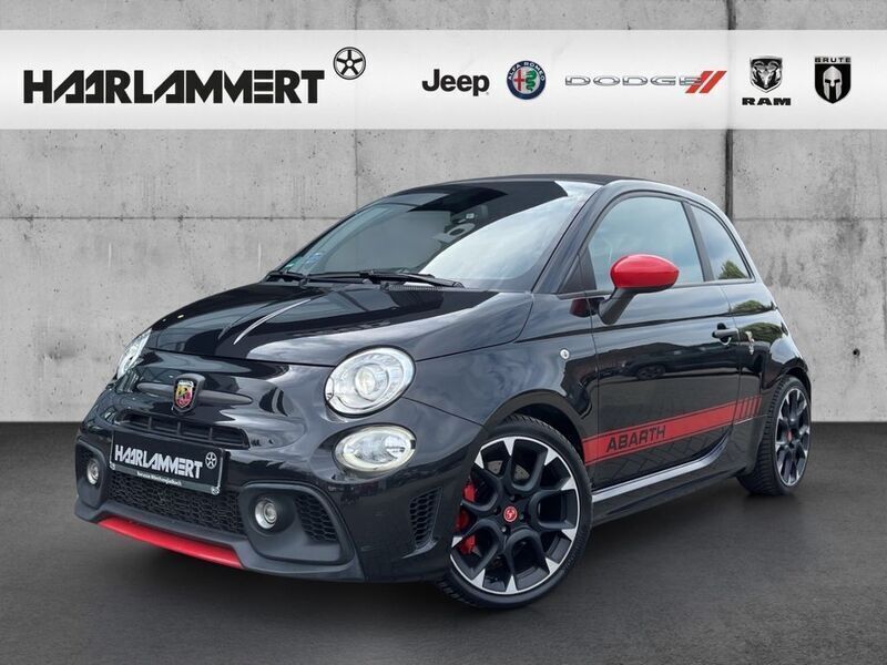 Scorpione schwarz) (schwarz Gebraucht 2017 Abarth 595C Competizione Cabrio | 20.990 € (Fairer Preis) - Bild 1/4