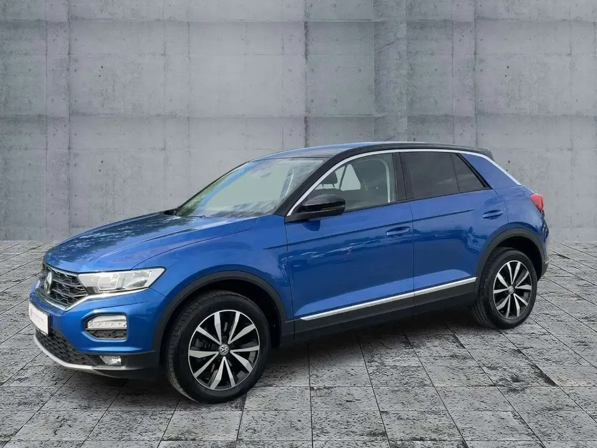 Gebraucht VW T-Roc Style 150 PS (110 kW) 2018 Ravennablau metallic SUV