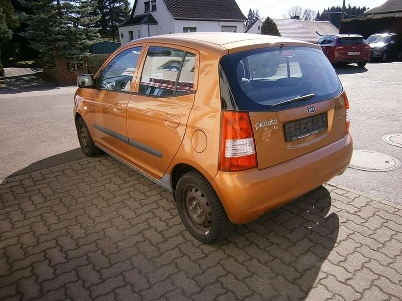 Gebraucht Kia Picanto LX 65 PS (47 kW) 2006 Orange Kleinwagen