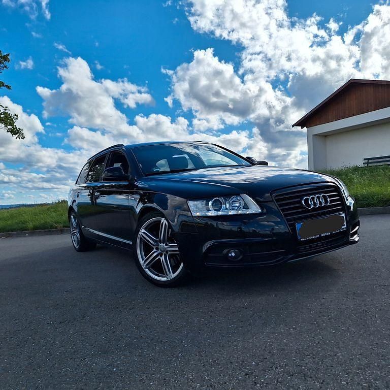 Schwarz Gebraucht 2010 Audi A6 S-line plus Kombi | 8.100 € (Teuer) - Bild 1/4