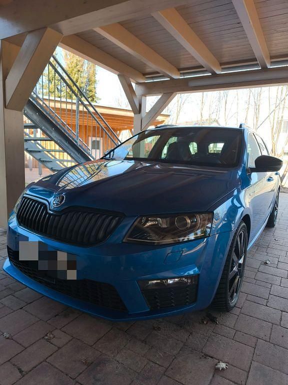 Gebraucht Skoda Octavia RS 184 PS (135 kW) 2016 Blau Kleinwagen