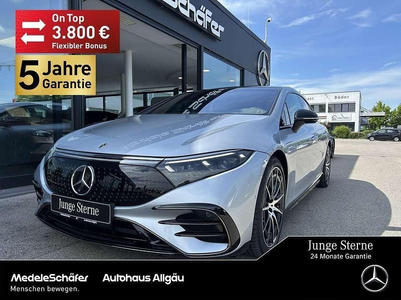 Silber Gebraucht 2022 Mercedes EQS580 AMG Limousine | 69.840 € (Fairer Preis) - Bild 1/4
