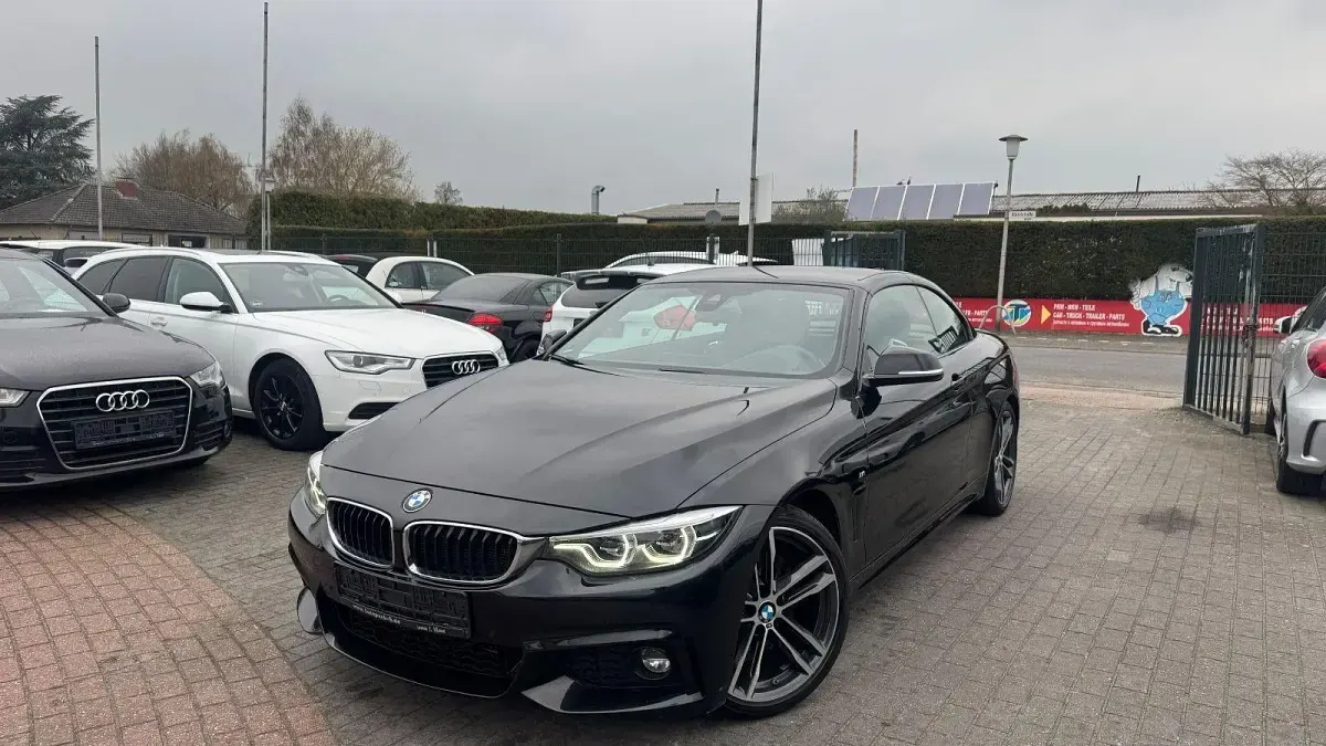 Gebraucht BMW 420 Cabriolet M Sport 190 PS (139 kW) 2018 Schwarz Cabrio