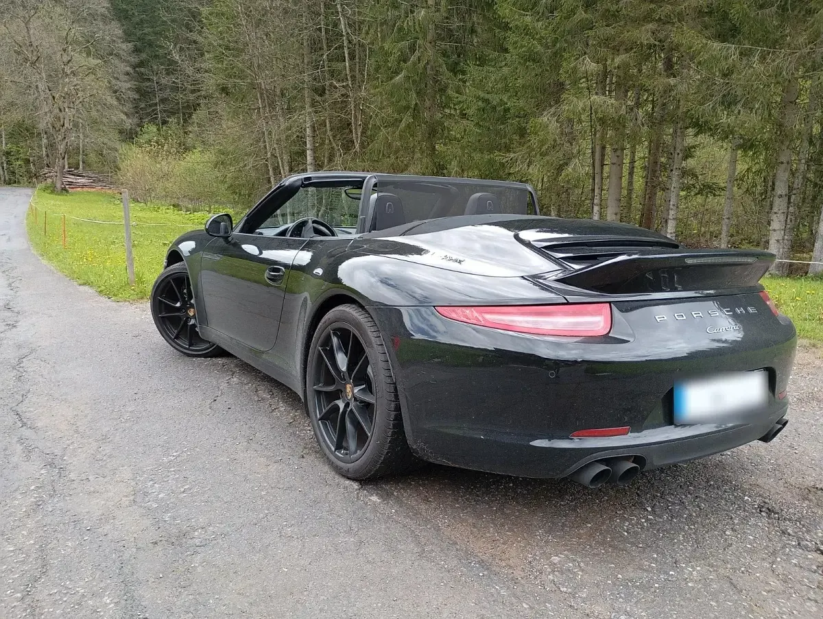 Gebraucht Porsche 911 Carrera Cabriolet 350 PS (257 kW) 2012 Schwarz Cabrio