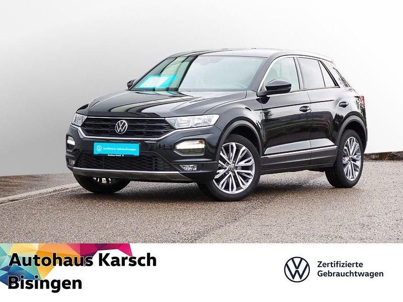 Deep black perleffekt (metallic) Gebraucht 2022 VW T-Roc Sport SUV | 21.890 € (Fairer Preis) - Bild 1/3