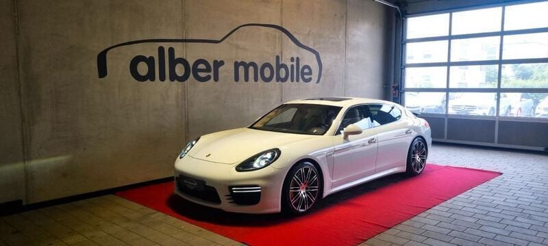 Pure white Gebraucht 2016 Porsche Panamera Turbo S Executive Limousine | 58.990 € (Fairer Preis) - Bild 1/4