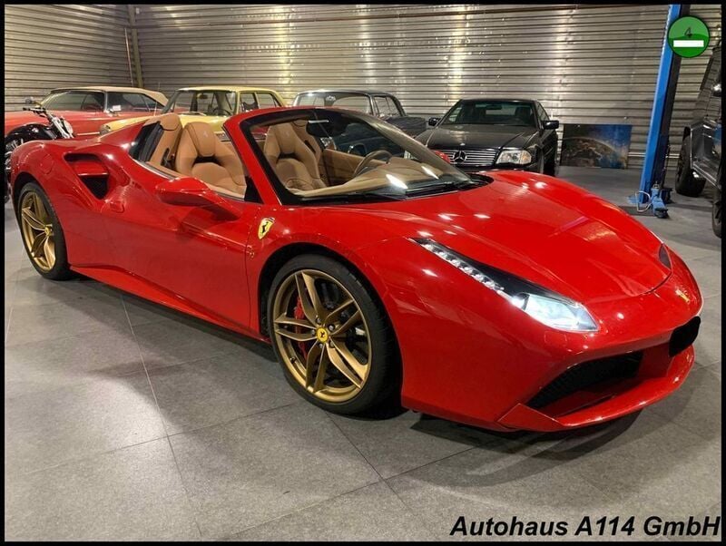 Rot Gebraucht 2019 Ferrari 488 Cabrio | 348.888 € - Bild 1/4