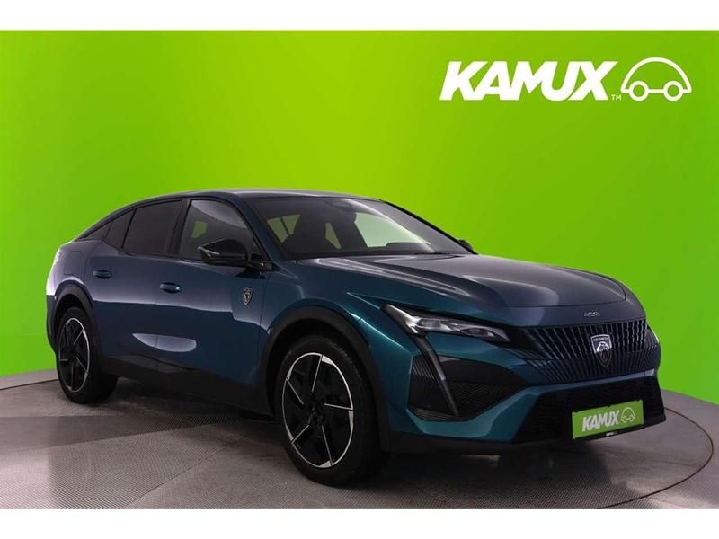 Blau (metallic) Gebraucht 2024 Peugeot 408 Premium Limousine | 23.790 € (Superpreis) - Bild 1/3