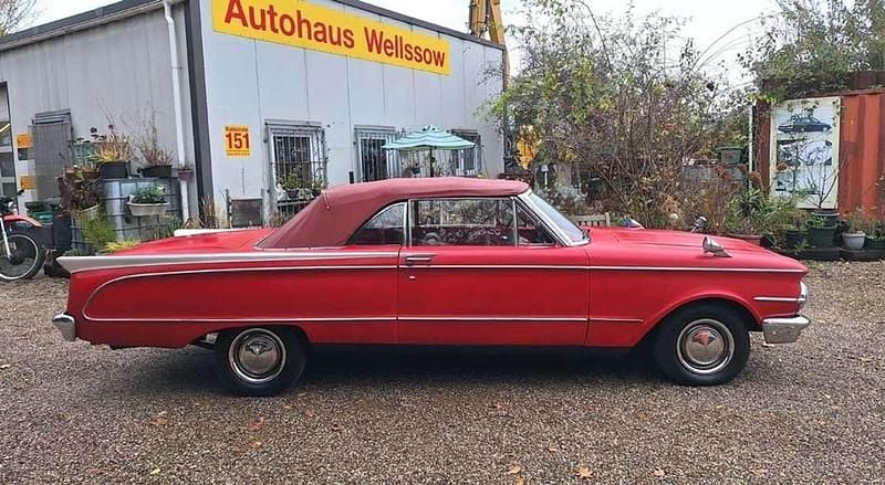 Rot Gebraucht 1963 Ford Mercury Comet Cabrio | 9.890 € - Bild 1/4