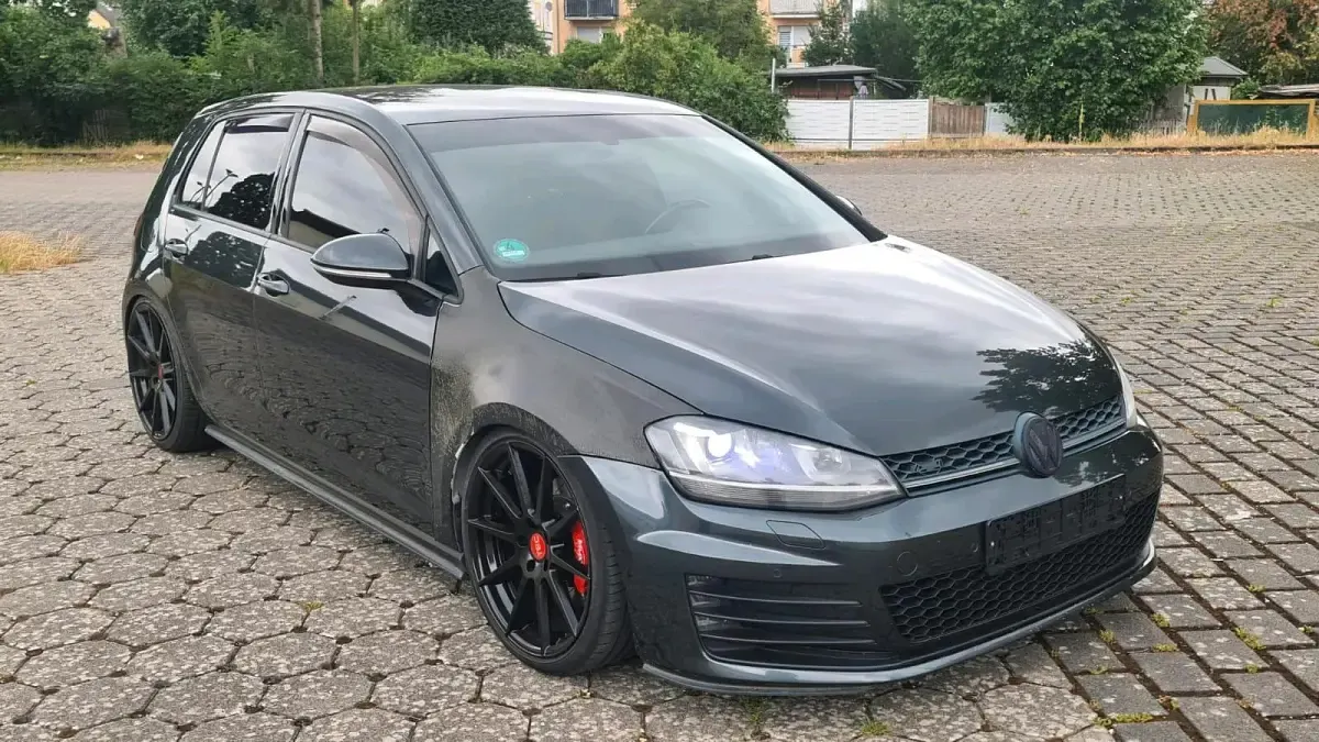 Gebraucht VW Golf VII GTD 200 PS (147 kW) 2013 Schwarz Limousine