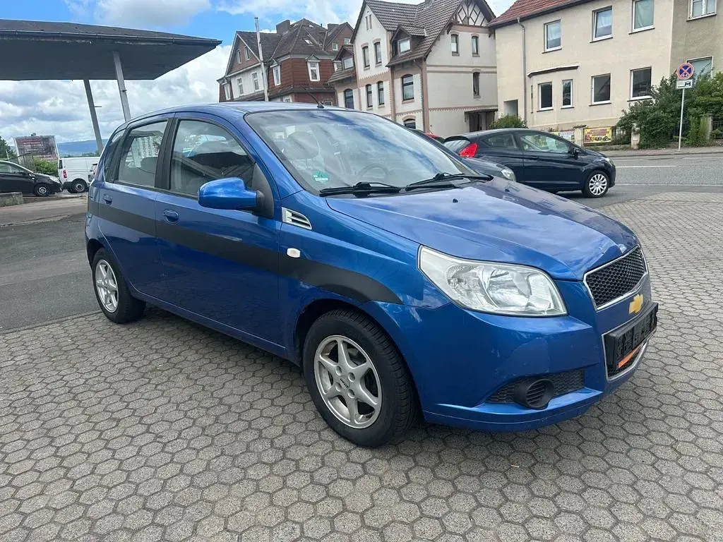 Gebraucht Chevrolet Aveo LS 85 PS (62 kW) 2008 Blau Kleinwagen