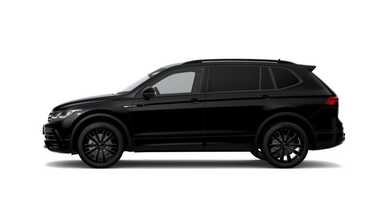 Gebraucht VW Tiguan Allspace R-line 200 PS (147 kW) 2023 Deep black perleffekt SUV