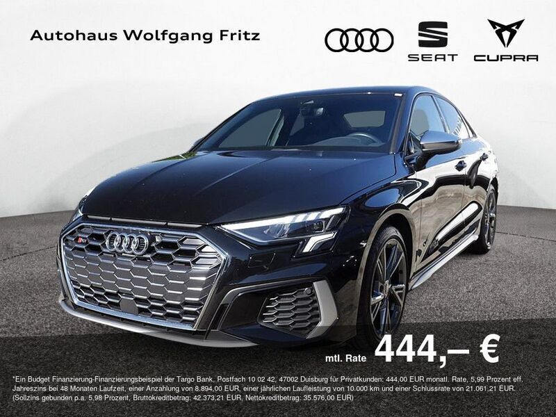 Schwarz Gebraucht 2024 Audi S3 Sport Limousine | 44.470 € (Fairer Preis) - Bild 1/4