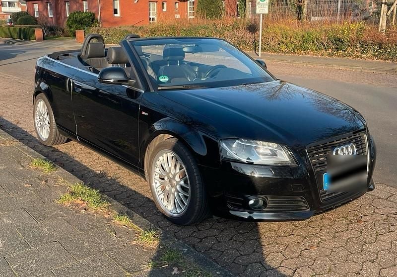 Gebraucht Audi A3 Cabriolet S-Line 160 PS (117 kW) 2010 Schwarz Cabrio