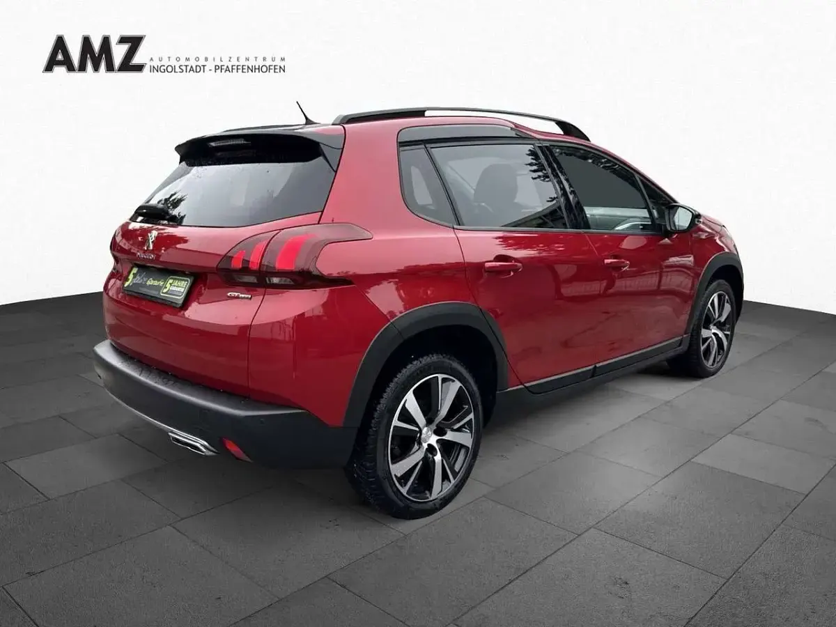 Gebraucht Peugeot 2008 Allure 131 PS (96 kW) 2019 Lackierung ultimaterot/metall SUV