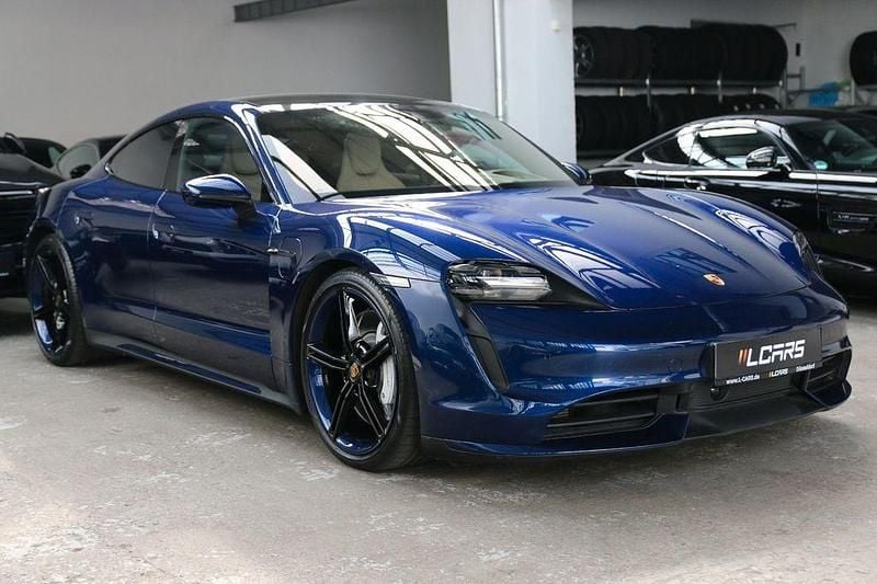 Gebraucht Porsche Taycan Turbo 500 kW (680 PS) 2021 Blau Limousine