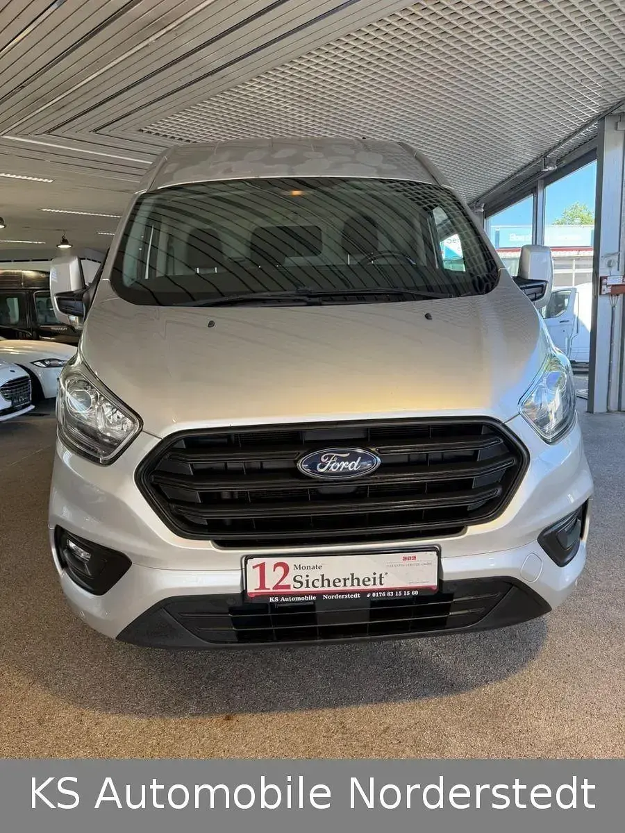 Gebraucht Ford Transit Custom Trend 170 PS (125 kW) 2018 Silber Van / Kleinbus