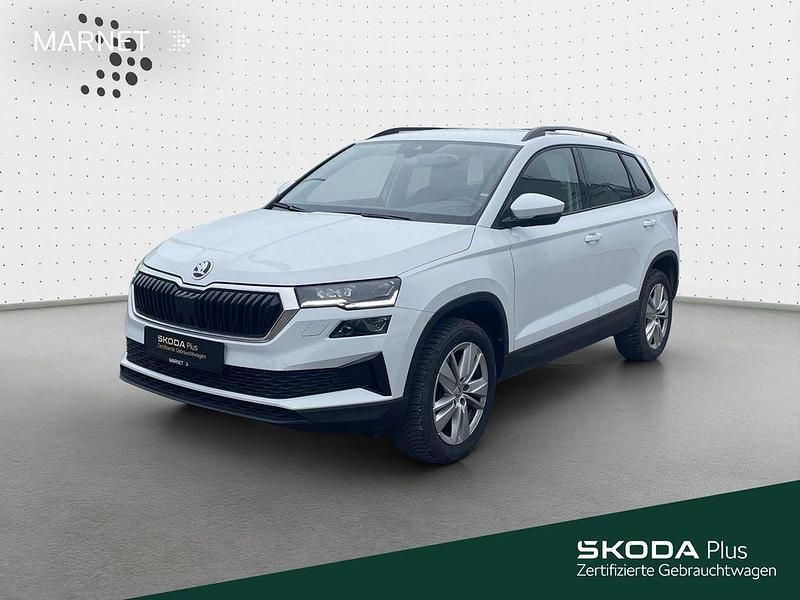 Moonweiß perleffekt Gebraucht 2024 Skoda Karoq Selection SUV | 28.990 € (Guter Preis) - Bild 1/4