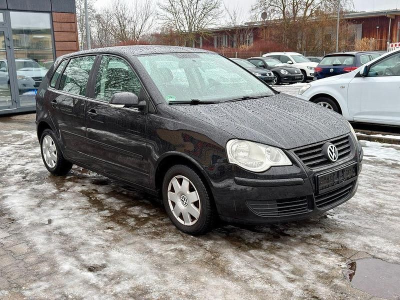 Gebraucht VW Polo Trendline 64 PS (47 kW) 2007 Schwarz Kleinwagen