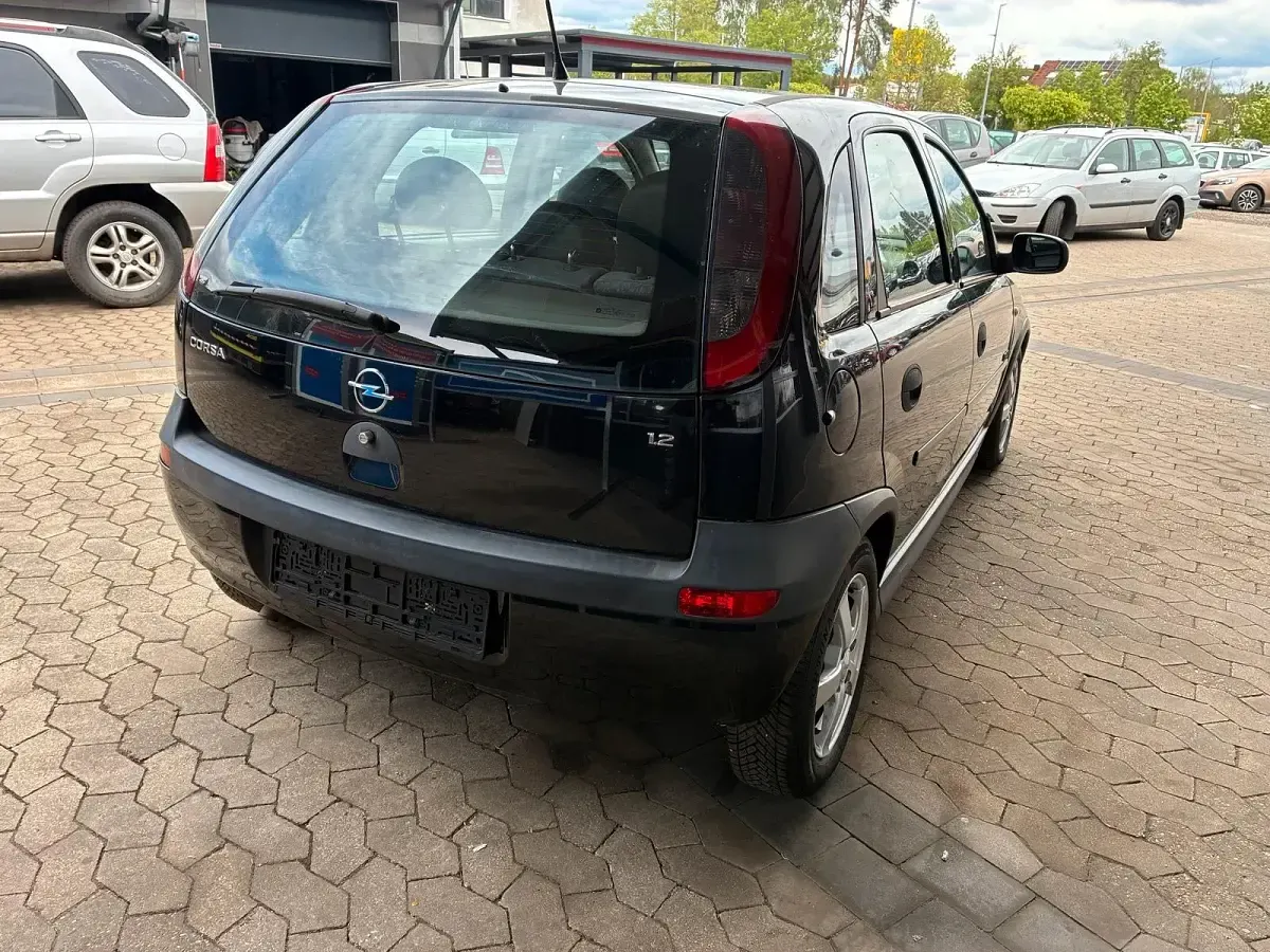 Gebraucht Opel Corsa Elegance 75 PS (55 kW) 2003 Schwarz Kleinwagen