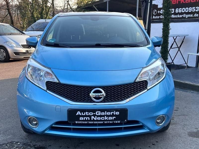 Gebraucht Nissan Note Acenta+ 98 PS (72 kW) 2015 Blau Kleinwagen