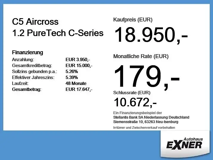 Gebraucht Citroën C5 PureTech 131 PS (96 kW) 2024 Weiß Limousine