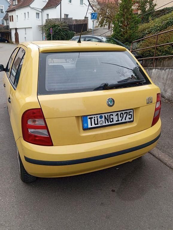 Gebraucht Skoda Fabia 75 PS (55 kW) 2004 Gelb Limousine
