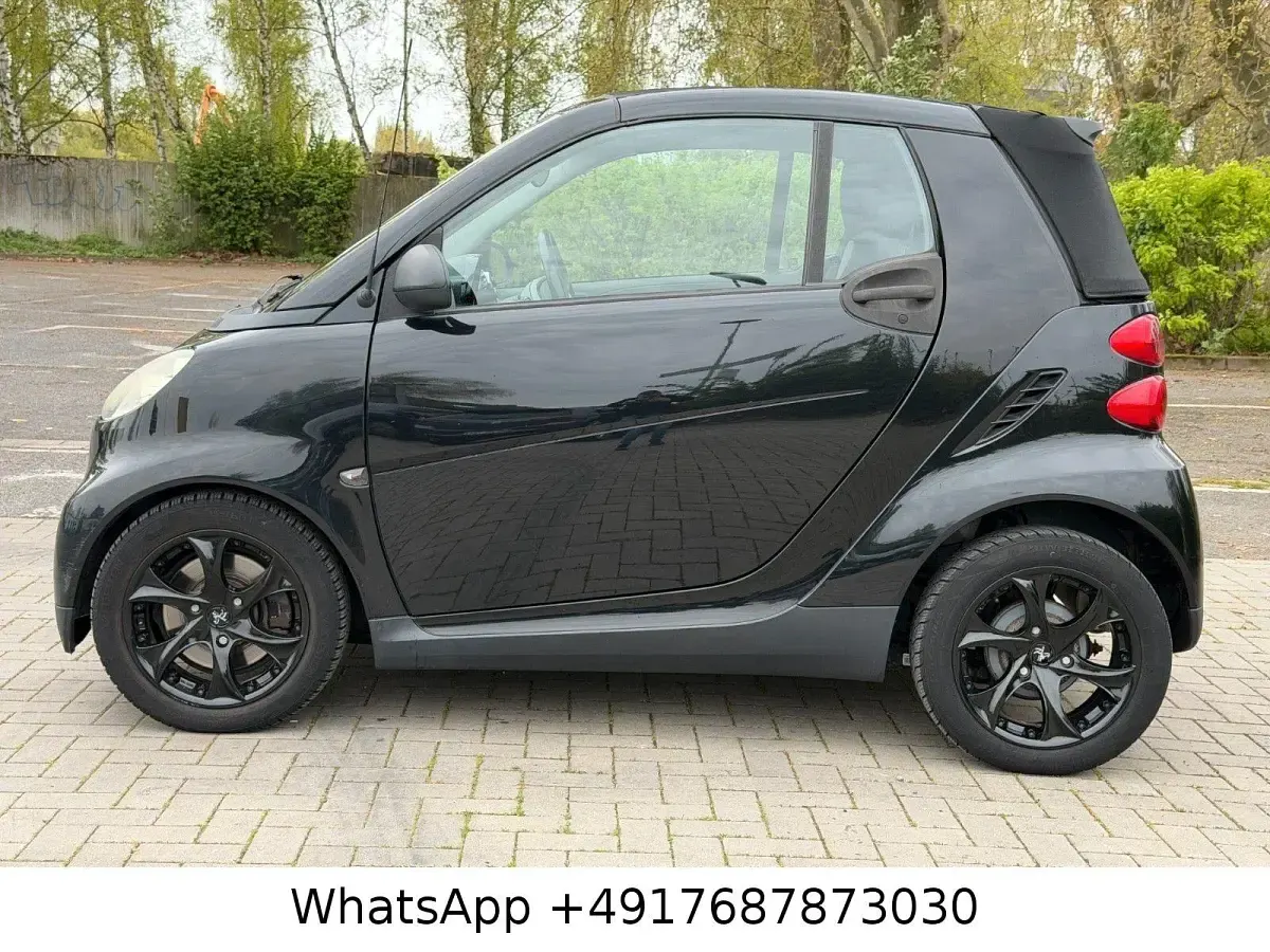 Occasion Smart ForTwo Cabrio 71 ch (52 kW) 2012 Noir Cabriolet