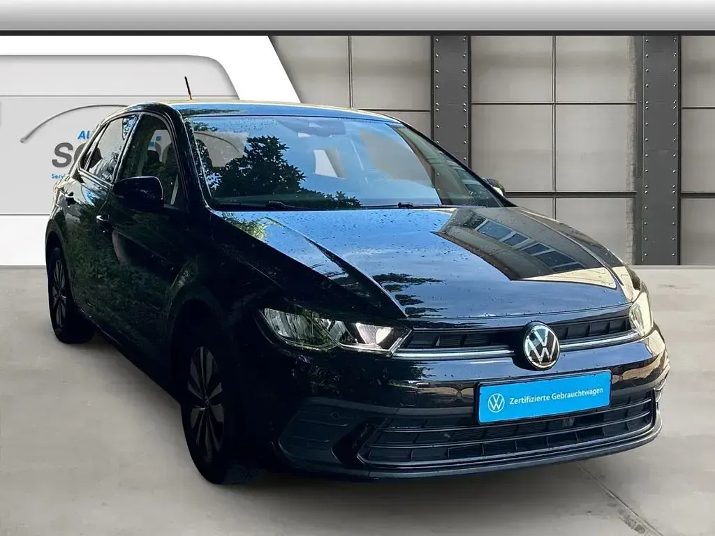 Gebraucht VW Polo Move 95 PS (69 kW) 2024 Schwarz Kleinwagen