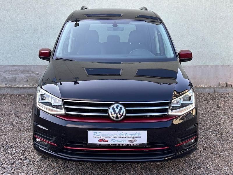 Gebraucht VW Caddy Highline 102 PS (75 kW) 2018 Schwarz Van / Kleinbus