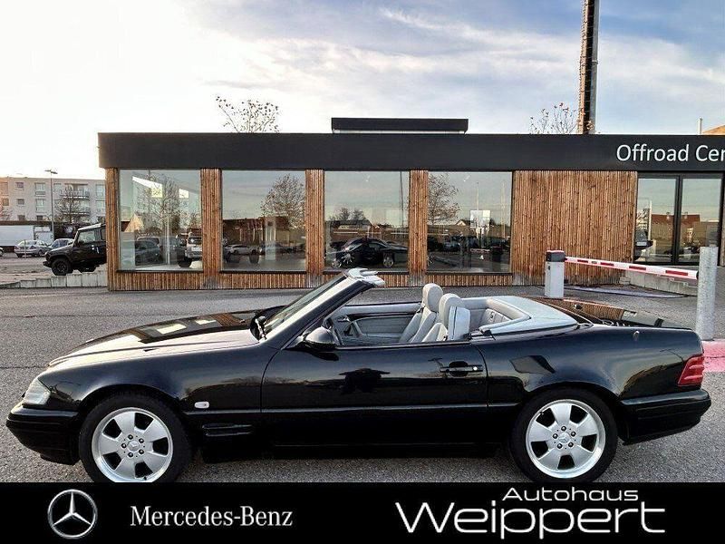 Gebraucht Mercedes SL320 224 PS (164 kW) 2000 Schwarz Cabrio