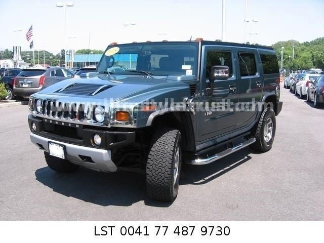 Grau Gebraucht 2008 Hummer H2 SUV | 32.900 € (Superpreis) - Bild 1/4
