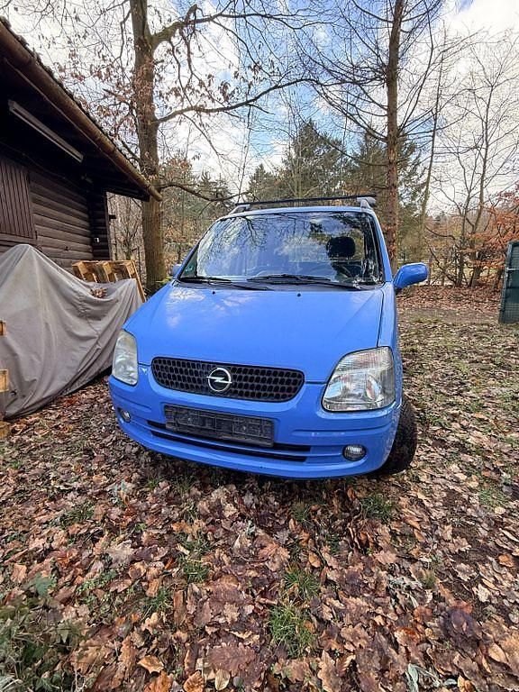 Gebraucht Opel Agila 80 PS (58 kW) 2003 Blau Van / Kleinbus
