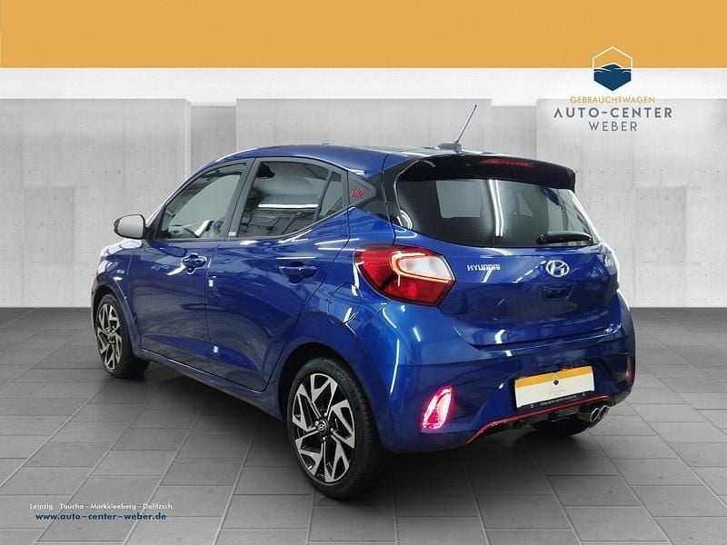 Gebraucht Hyundai i10 N Line 101 PS (74 kW) 2021 Blau Kleinwagen