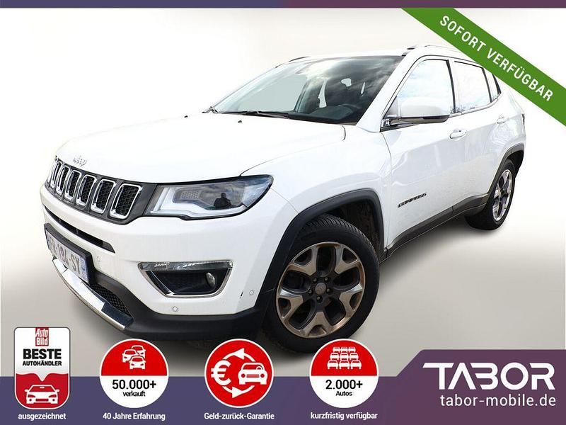 Weiss Gebraucht 2020 Jeep Compass Limited SUV | 16.788 € (Teuer) - Bild 1/4